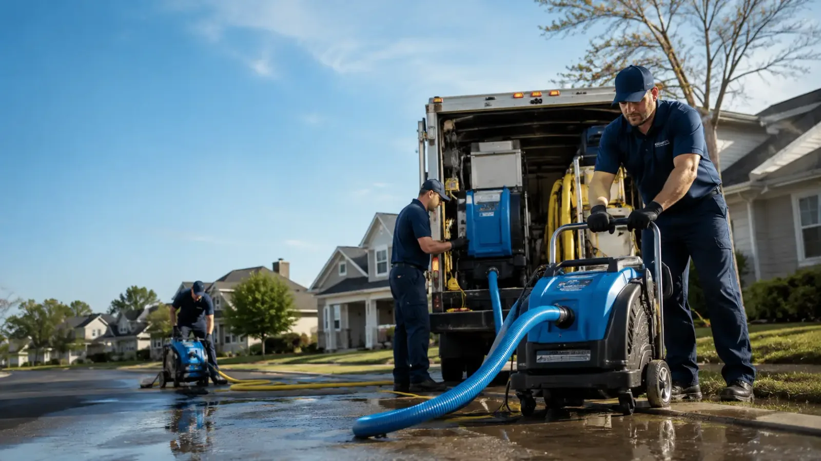 Flood Damage Cleanup in Wixom, MI